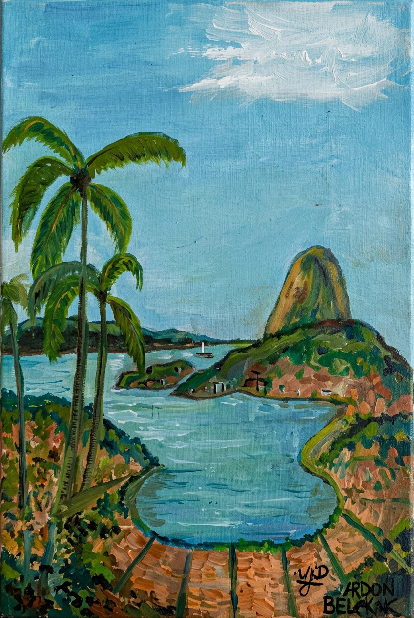 Pintado quando o Gavira estava com 11 anos